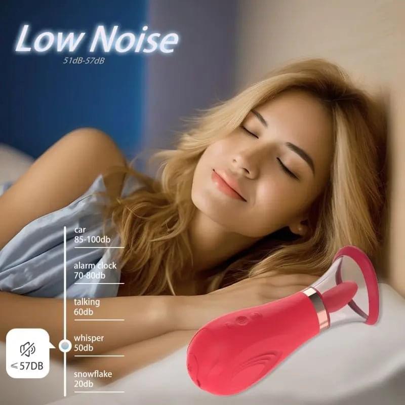Sybil 3-in-1 Sucking Licking Tickling Stimulator S-Hande Discreet Intimate Essentials.