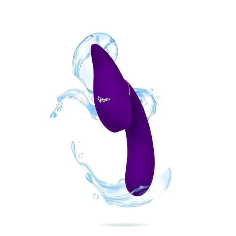 Symphony 21 Mode Swivel Suction Head Triple Motor Vibrator Viben Discreet Intimate Essentials.
