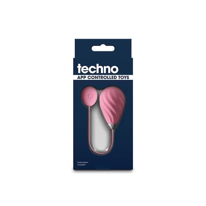 Techno - Kandi -  USB Rechargeable Vibrating Egg with App Control NS Novelties Discreet Intimate Essentials.