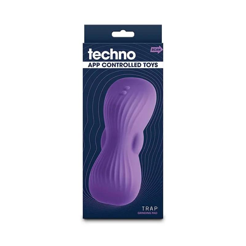 Techno - Trap -  -  USB Rechargeable Vibrating Grind Pad with App Control NS Novelties Discreet Intimate Essentials.