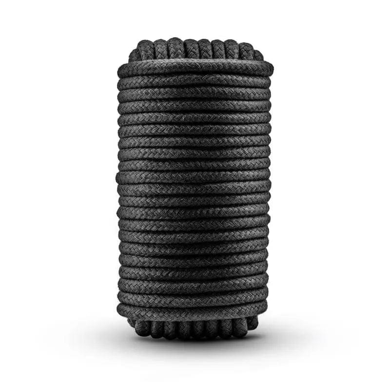 Temptasia Bondage Rope 10m Black Temptasia Discreet Intimate Essentials.