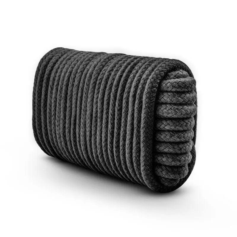Temptasia Bondage Rope 10m Black Temptasia Discreet Intimate Essentials.