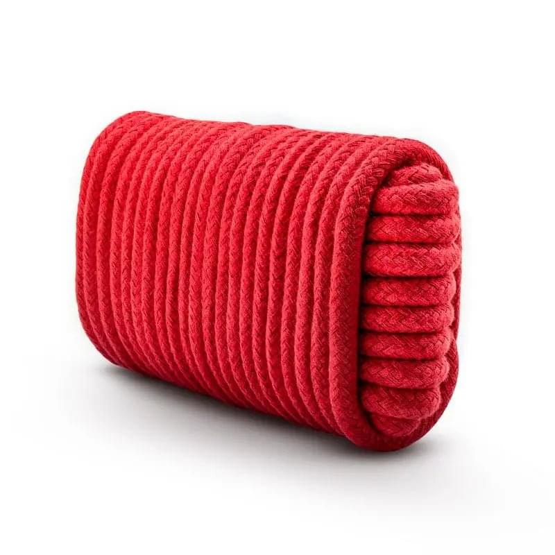 Temptasia Bondage Rope 10m Red Temptasia Discreet Intimate Essentials.