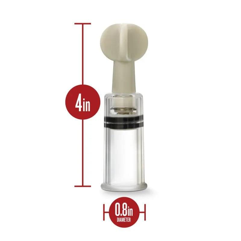 Temptasia Clit & Nipple Twist Suckers -  Suckers - Set of 3 Blush Novelties Discreet Intimate Essentials.