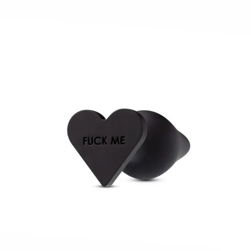 Temptasia Fuck Me Butt Plug Black Temptasia Discreet Intimate Essentials.