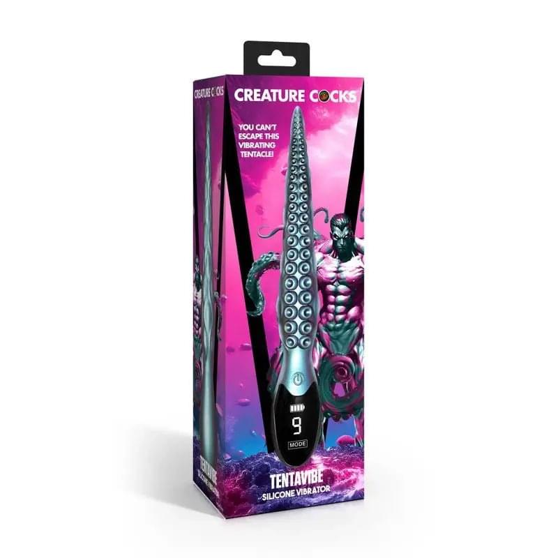 Tentavibe Silicone Vibrator Creature Cocks Discreet Intimate Essentials.
