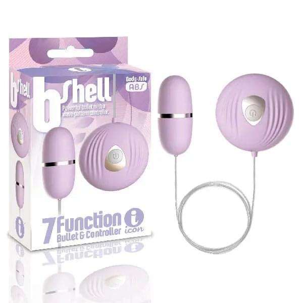 The 9's b-Shell -  Bullet with Remote Control Icon Brands Discreet Intimate Essentials.