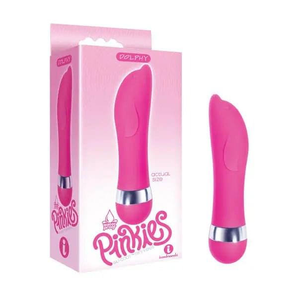 The 9's Pinkies, Dolphy -  11.4 cm (4.5'') Vibrator Icon Brands Discreet Intimate Essentials.