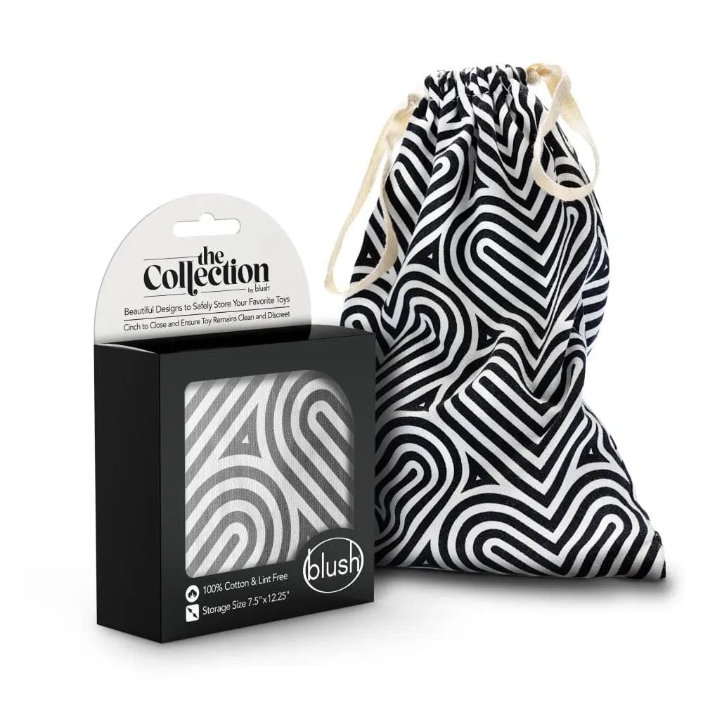 The Collection Embrace - Cotton Toy Storage Bag Blush Novelties Discreet Intimate Essentials.