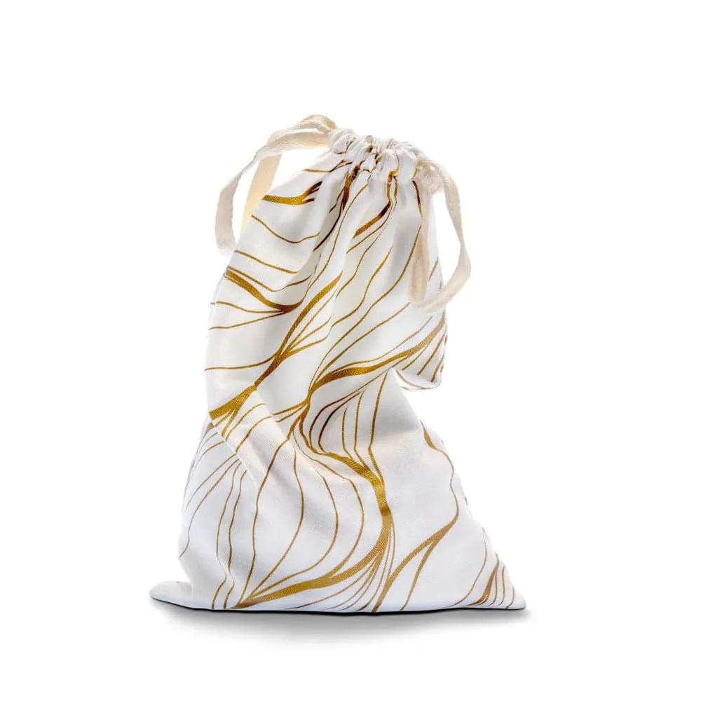 The Collection Embrace - Cotton Toy Storage Bag Blush Novelties Discreet Intimate Essentials.