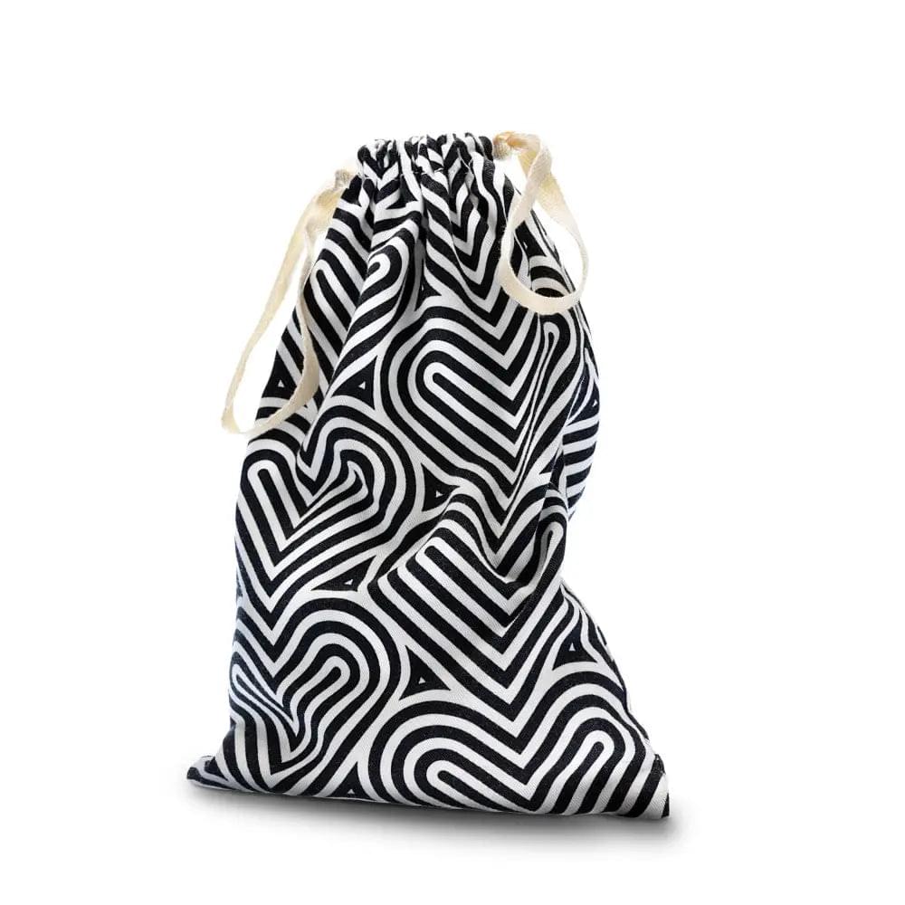 The Collection Embrace - Cotton Toy Storage Bag Blush Novelties Discreet Intimate Essentials.