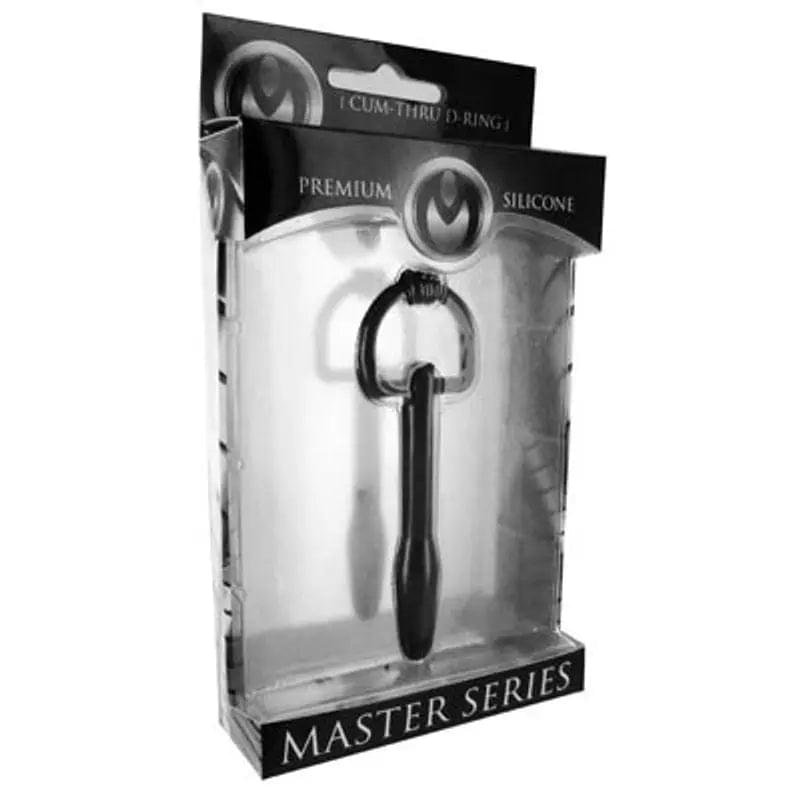 The Hallows Cum-Thru D-Ring Penis Plug Master Series Discreet Intimate Essentials.