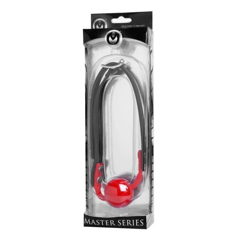 The Hush Gag Silicone Comfort Ball Gag Master Series Discreet Intimate Essentials.