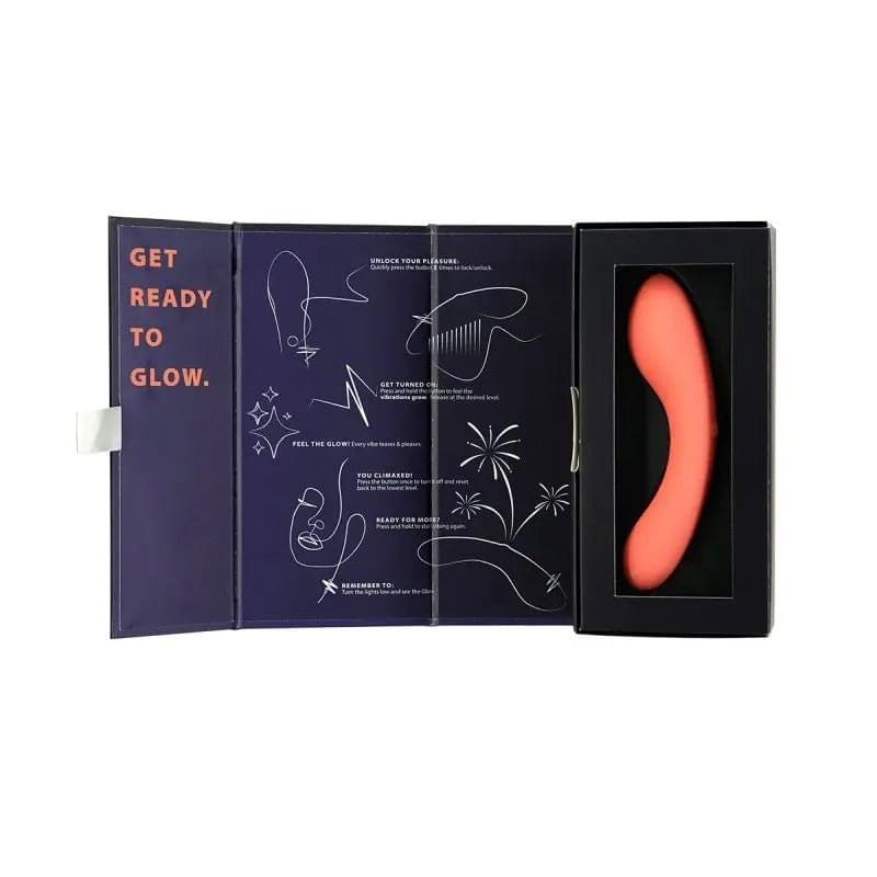 The Mini Swan Wand Glow Orange Swan Discreet Intimate Essentials.