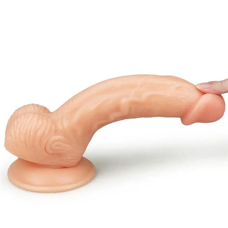 The Ultra Soft Dude -  20.3 cm (8'') Dong Lovetoy Discreet Intimate Essentials.
