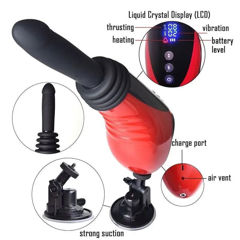 Thrusting Vibrating Fuck Machine Daytona Discreet Intimate Essentials.