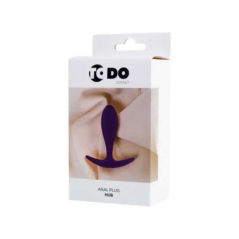 ToDo Hub Anal Plug Violet ToDo Discreet Intimate Essentials.