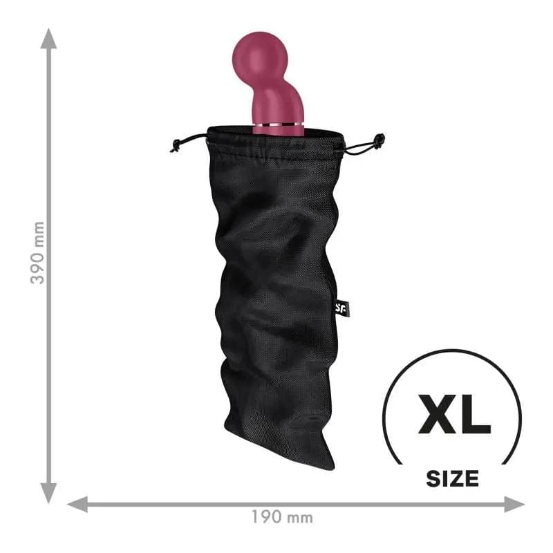 Treasure Bag Black Extra Large Satisfyer Discreet Intimate Essentials.
