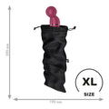 Treasure Bag Black Extra Large Satisfyer Discreet Intimate Essentials.