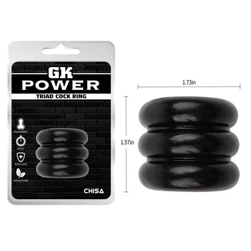 Triad Cock Ring GK Power Discreet Intimate Essentials.