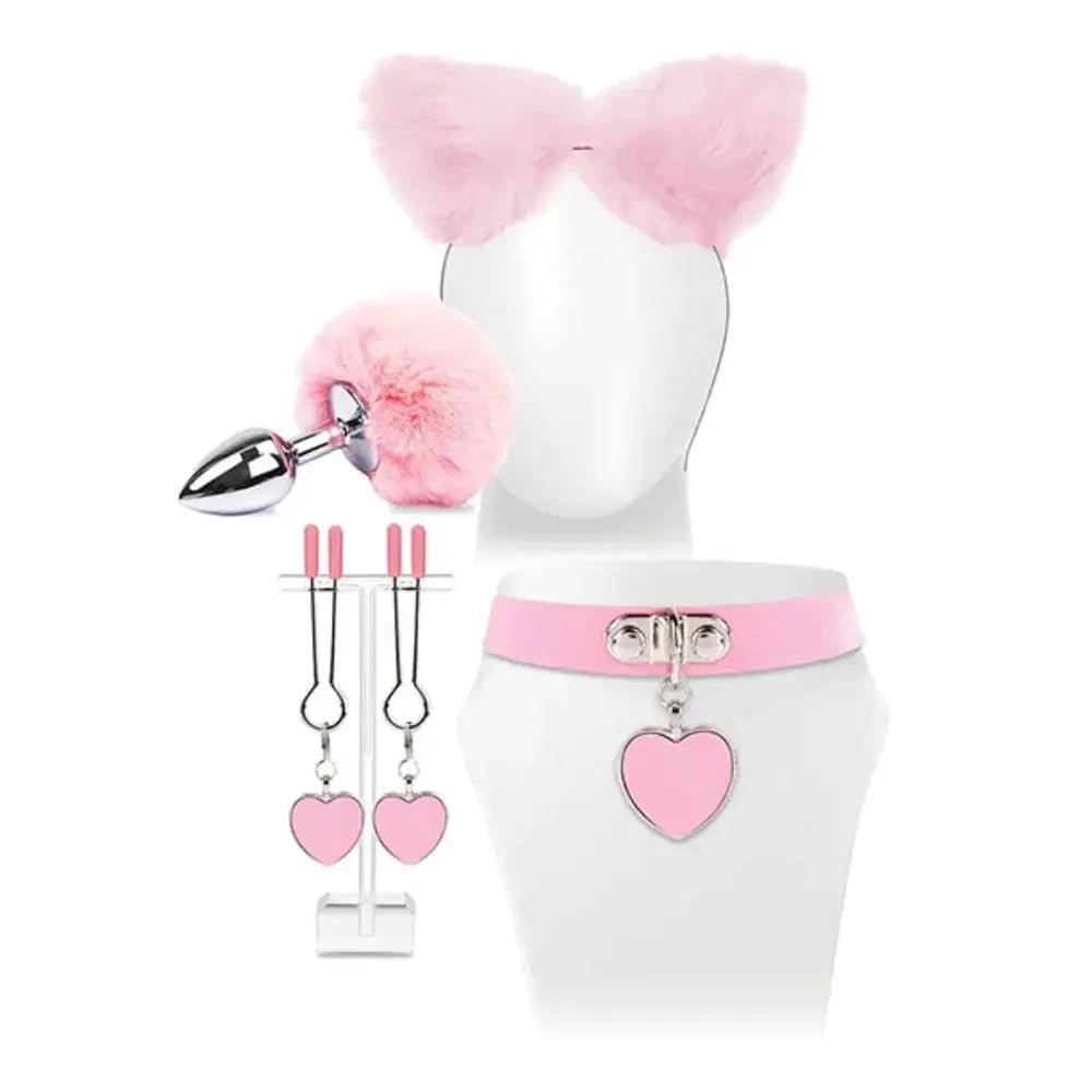 Try-Curious Kitty Kit -  Cosplay Kit - 5 Piece Set Icon Brands Discreet Intimate Essentials.