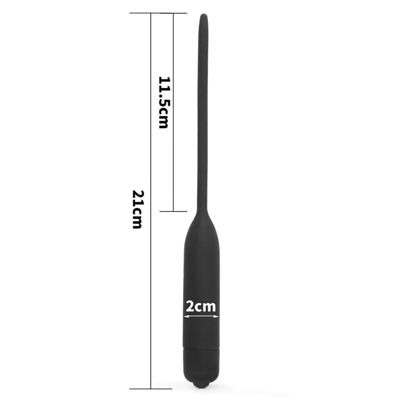 Ultimate Silicone Vibrating Urethral Dilator -  Vibrating Urethral Sound Lovetoy Discreet Intimate Essentials.
