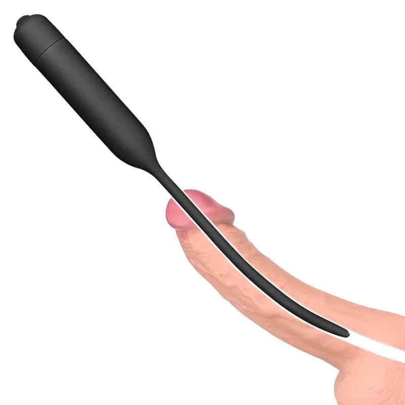 Ultimate Silicone Vibrating Urethral Dilator -  Vibrating Urethral Sound Lovetoy Discreet Intimate Essentials.