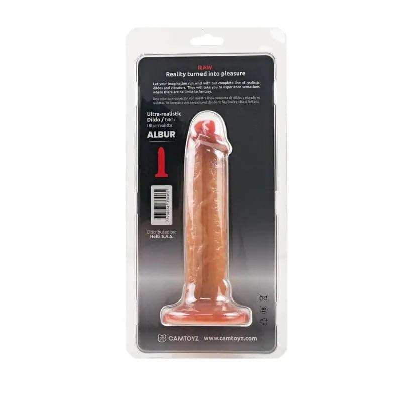 Ultra Realistic 20cm Silicone Dildo Albur RAW Discreet Intimate Essentials.