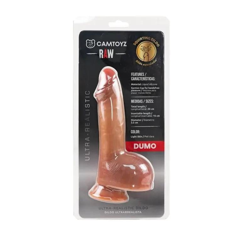 Ultra Realistic 20cm Silicone Dildo Dumo RAW Discreet Intimate Essentials.