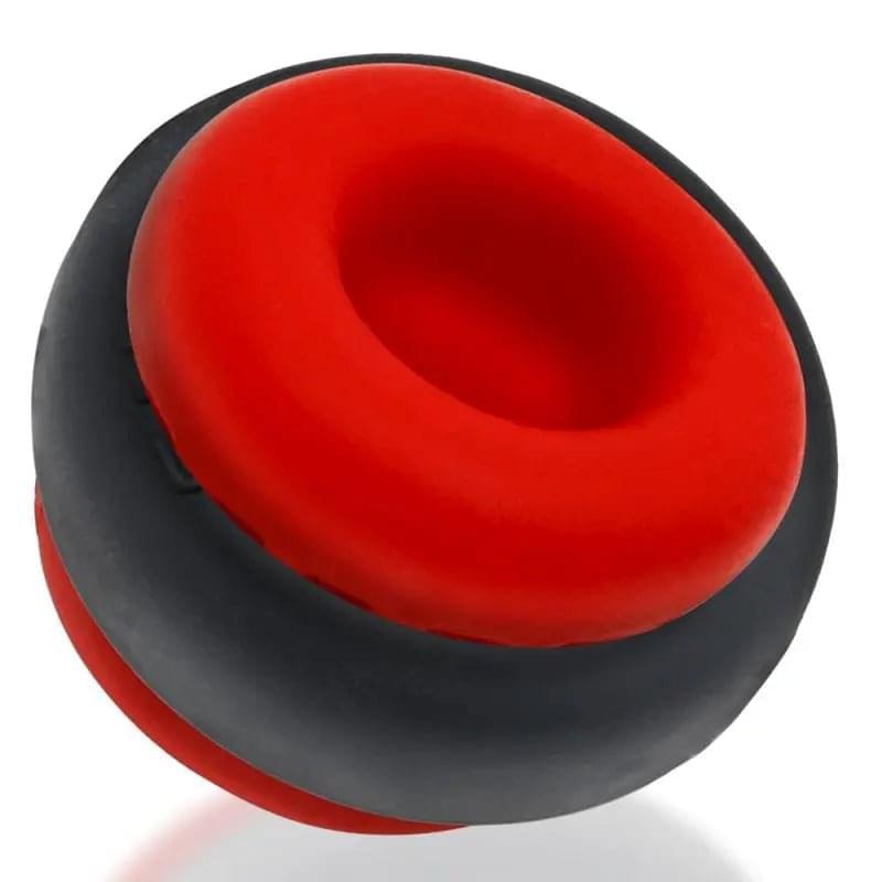 Ultracore Core Ballstretcher w Axis ring Red Ice OxBalls Discreet Intimate Essentials.