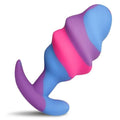 Unicorn Swirl Silicone Butt Plug Large Creature Cocks Discreet Intimate Essentials.