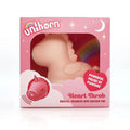 Unihorn - Heart Throb - Coral USB Rechargeable Flicking Stimulator Creative Conceptions Discreet Intimate Essentials.