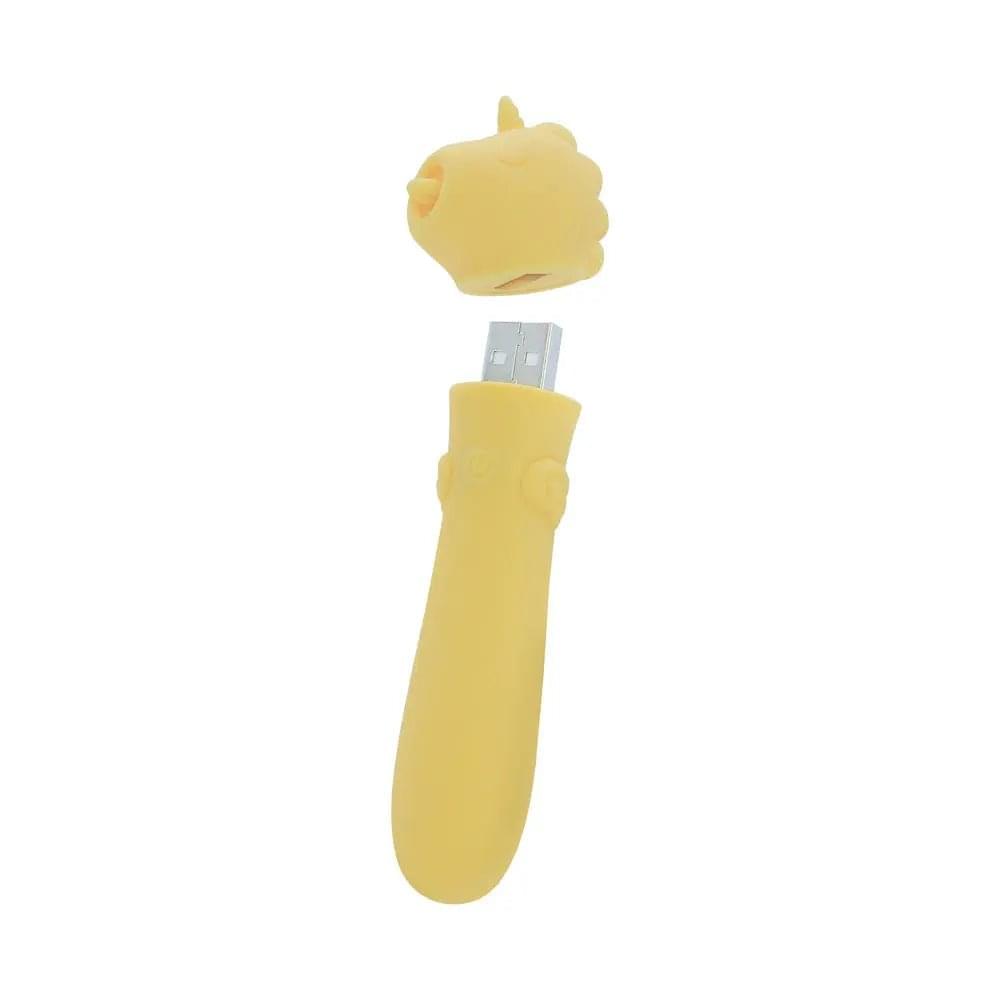 Unihorn - USB Bullet - Bean Blossom -  USB Rechargeable Vibrating Bullet Creative Conceptions Discreet Intimate Essentials.