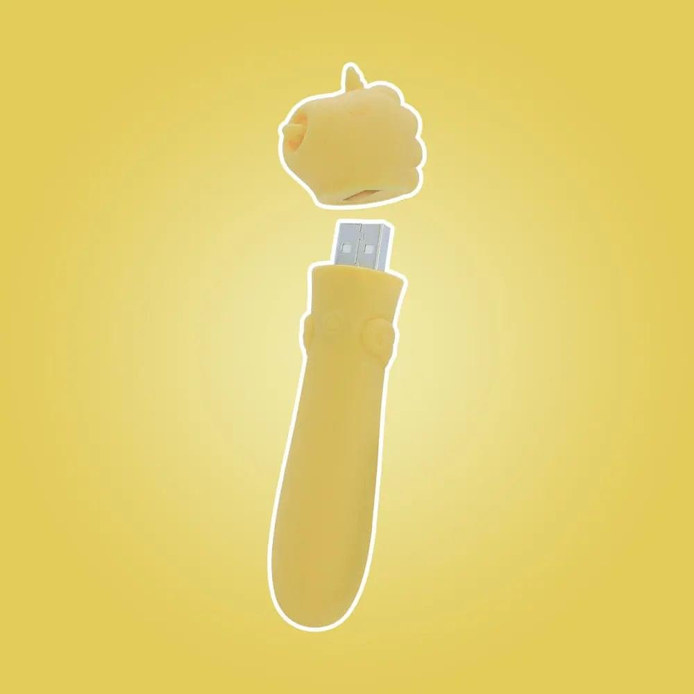 Unihorn - USB Bullet - Bean Blossom -  USB Rechargeable Vibrating Bullet Creative Conceptions Discreet Intimate Essentials.