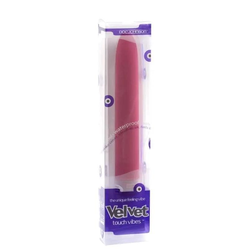 Velvet Touch Vibe Dusty Rose Doc Johnson Discreet Intimate Essentials.