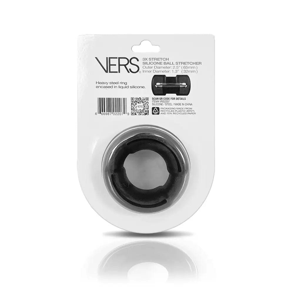 VERS Liquid Silicone Weight Steel Core Ball Stretcher -  Ball Stretcher Ring with Steel Core C1 Releasing Discreet Intimate Essentials.
