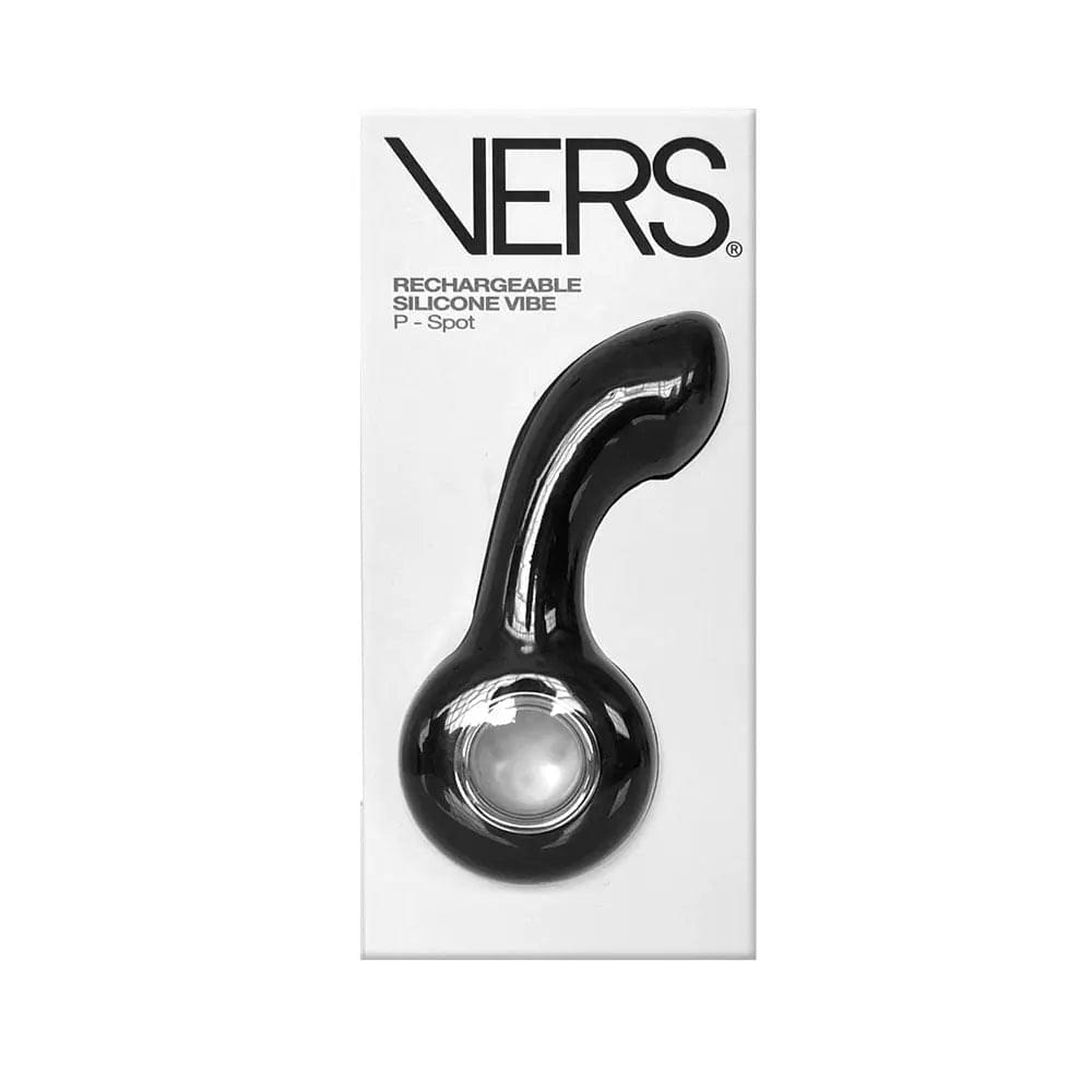 VERS Rechargeable Silicone P-Spot Vibe -  13 cm USB Rechargeable Prostate Massager C1 Releasing Discreet Intimate Essentials.
