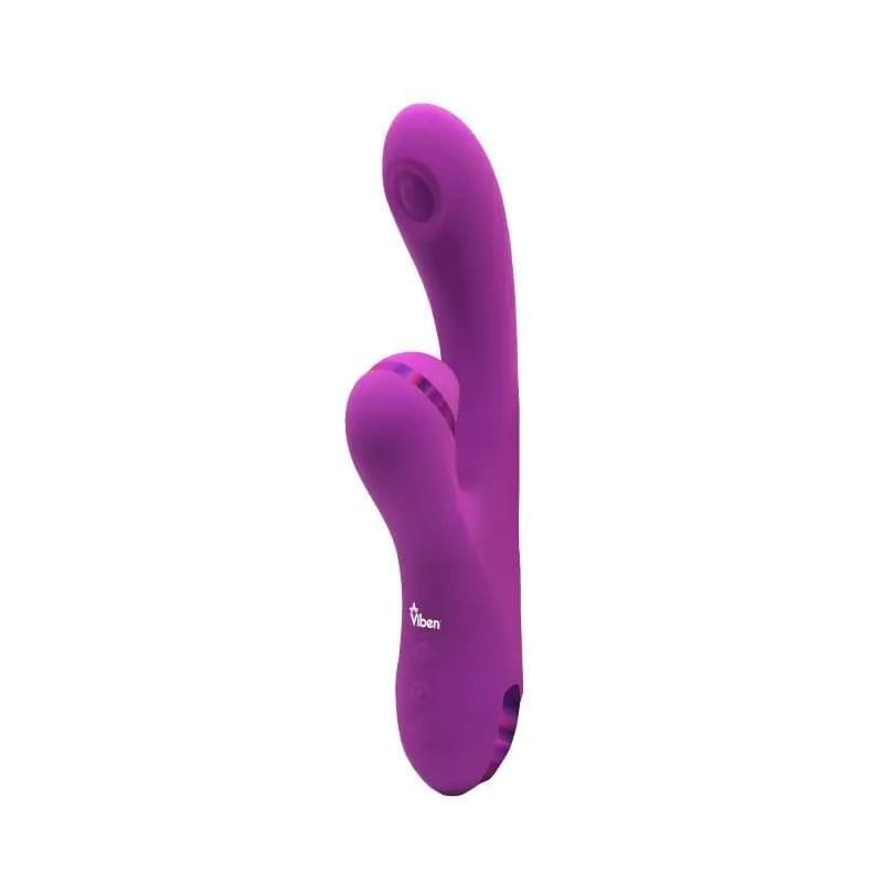 Viben Dazzle Rechargeable Thumping Rabbit Berry Viben Discreet Intimate Essentials.