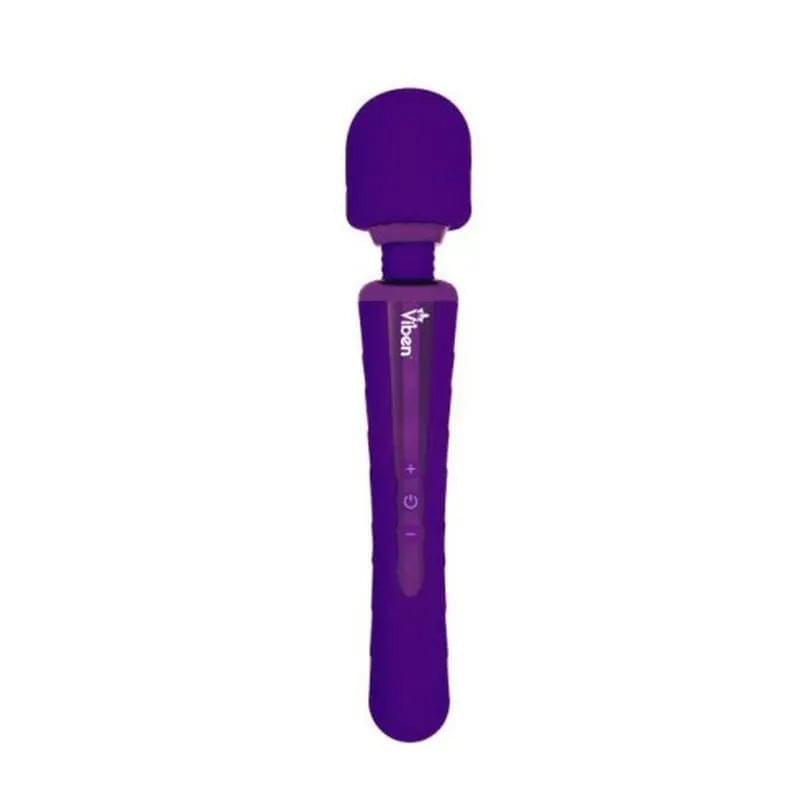 Viben Obsession Rechargeable Wand Massager Violet Viben Discreet Intimate Essentials.