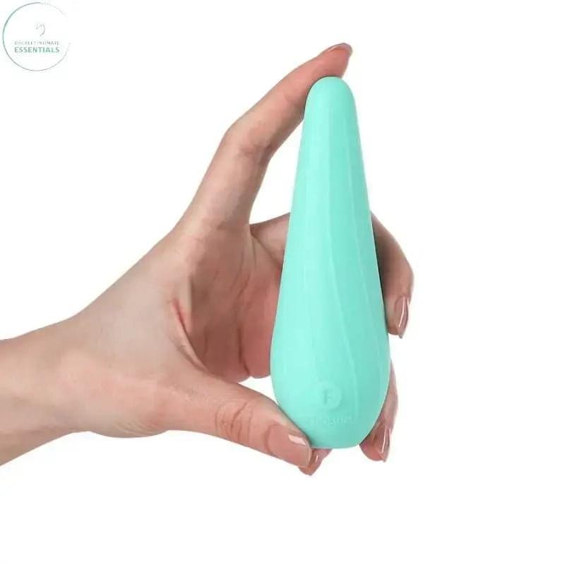VibeSwirl Drip Shape Rechargeable Vibrator Arosum Discreet Intimate Essentials.