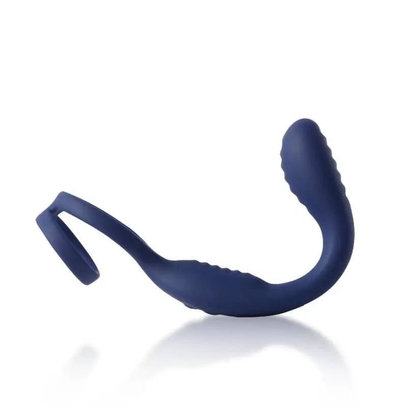 VibraDuo Vibrating Anal Probe and Perineum Stim with Cockring Arosum Discreet Intimate Essentials.