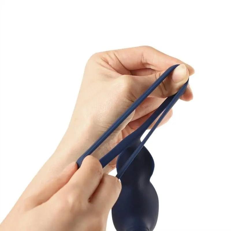 VibraDuo Vibrating Anal Probe and Perineum Stim with Cockring Arosum Discreet Intimate Essentials.