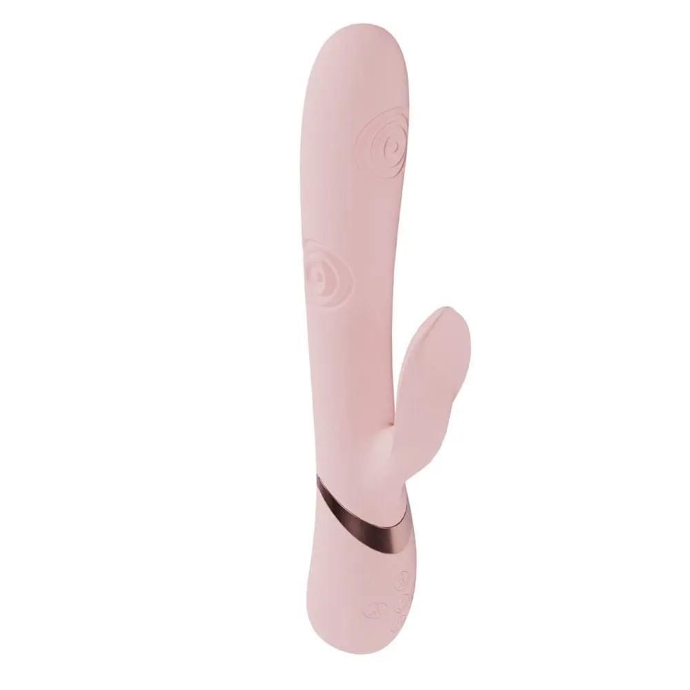 VIVE Fronda -  -  25 cm USB Rechargeable Tapping Rabbit Vibrator Shots Toys Discreet Intimate Essentials.