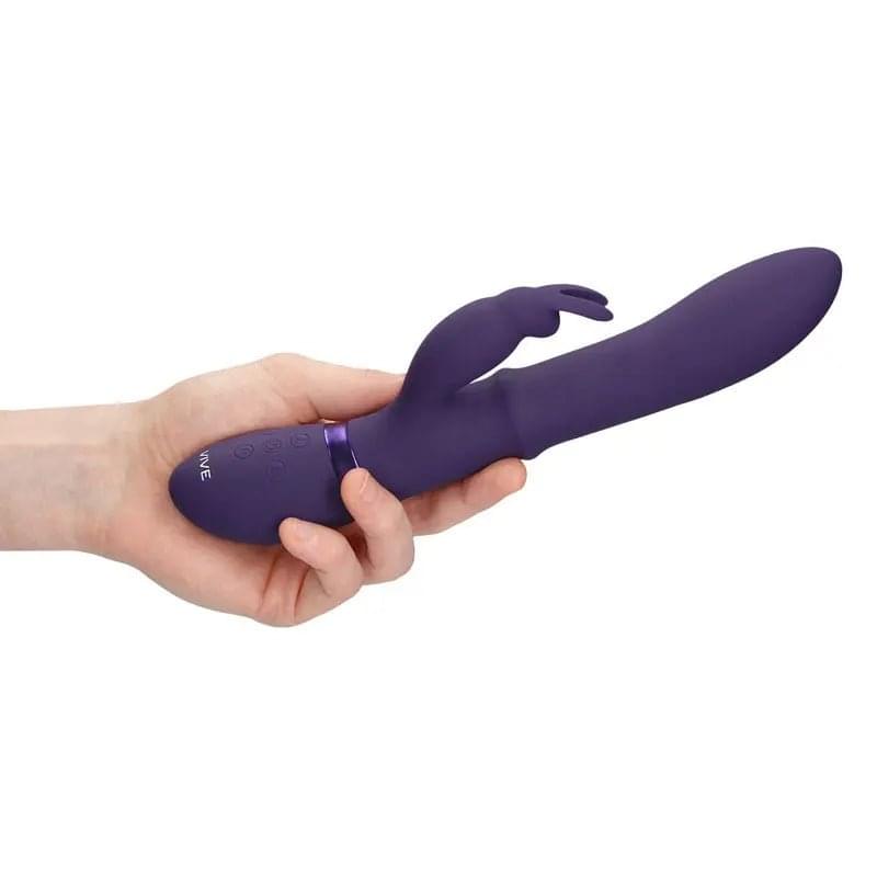 Vive Halo -  24.5 cm USB Rechargeable Rabbit Vibrator Shots Toys Discreet Intimate Essentials.