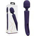 VIVE Kiku -  -  25.2 cm USB Rechargeable Dual End Massage Wand with Flapping Tip Shots Toys Discreet Intimate Essentials.