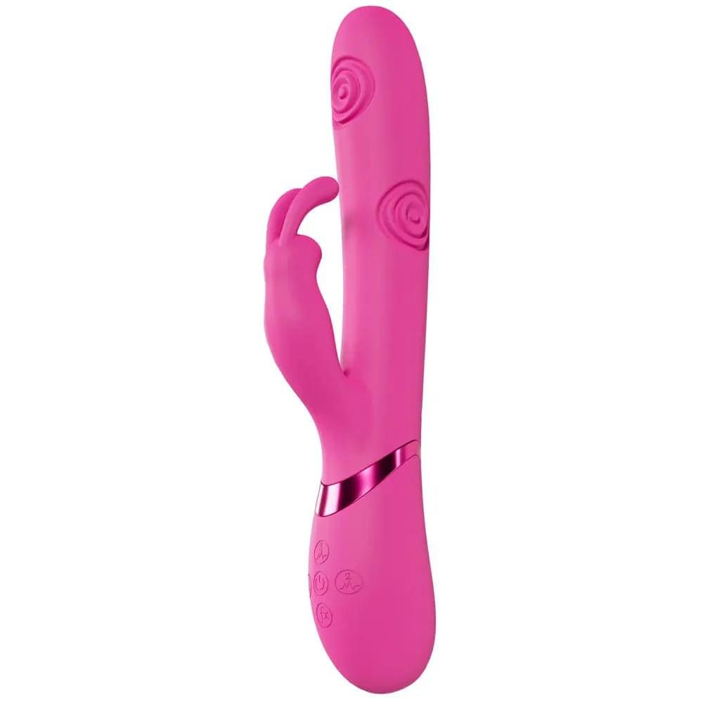 VIVE Mimi -  -  25 cm USB Rechargeable Vibrating & Tapping Rabbit Vibrator Shots Toys Discreet Intimate Essentials.