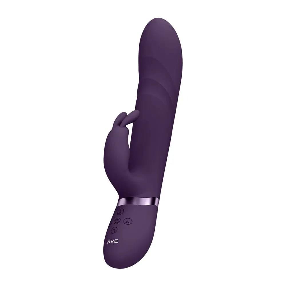 VIVE Nari -  -  24.1 cm USB Rechargeable Rabbit Vibrator Shots Toys Discreet Intimate Essentials.