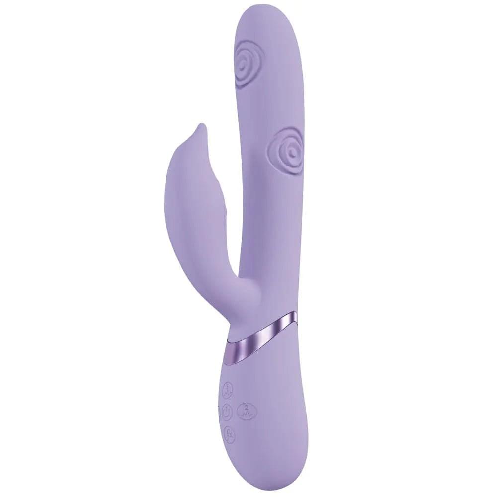 VIVE Pallina -  -  25 cm USB Rechargeable Tapping Rabbit Vibrator Shots Toys Discreet Intimate Essentials.