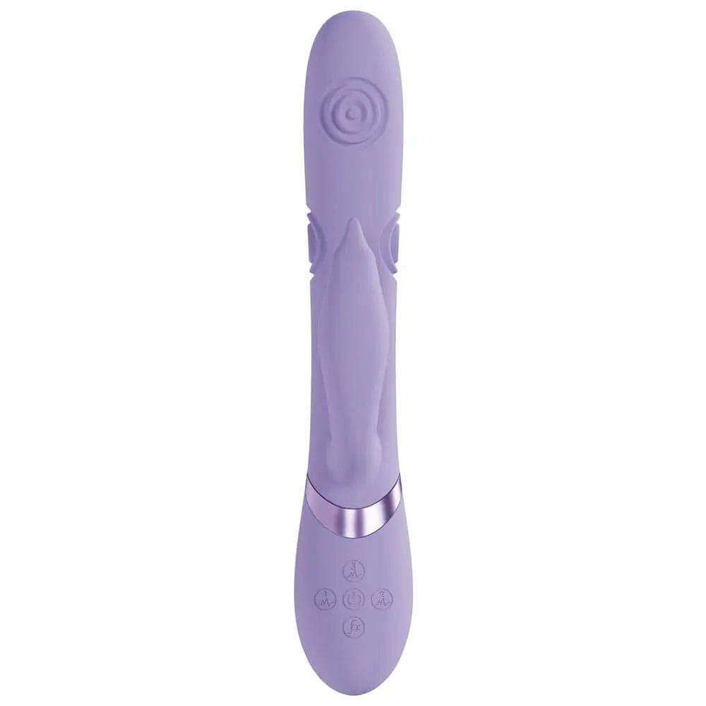 VIVE Pallina -  -  25 cm USB Rechargeable Tapping Rabbit Vibrator Shots Toys Discreet Intimate Essentials.