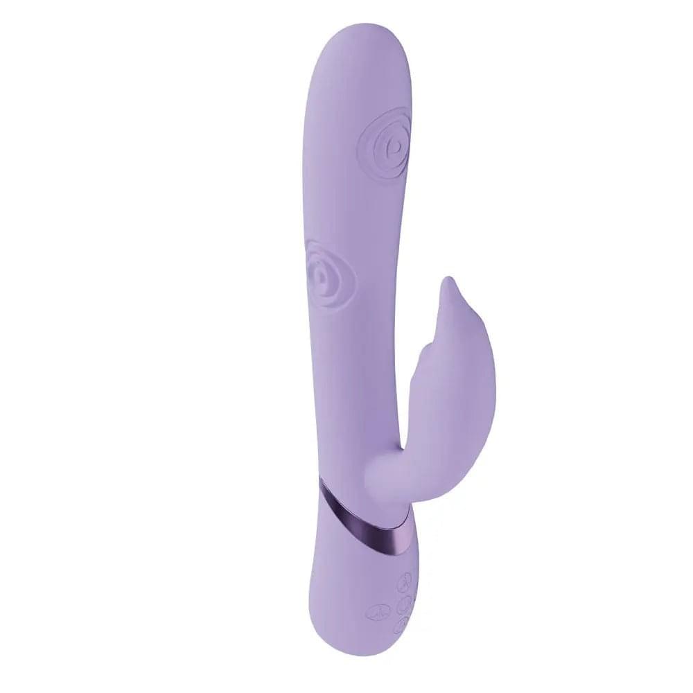 VIVE Pallina -  -  25 cm USB Rechargeable Tapping Rabbit Vibrator Shots Toys Discreet Intimate Essentials.